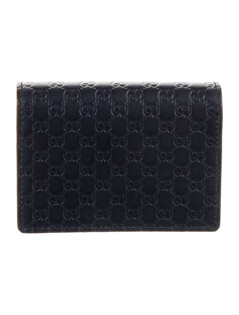 gucci imprime bi fold wallet|gucci bifold wallet microguccissima.